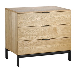 Home4you Emily Chest Of Drawers 90x40x74cm Brown