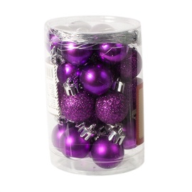 Ziemassvētku eglītes rotājums Christmas Touch, 2.5cm, 24gab