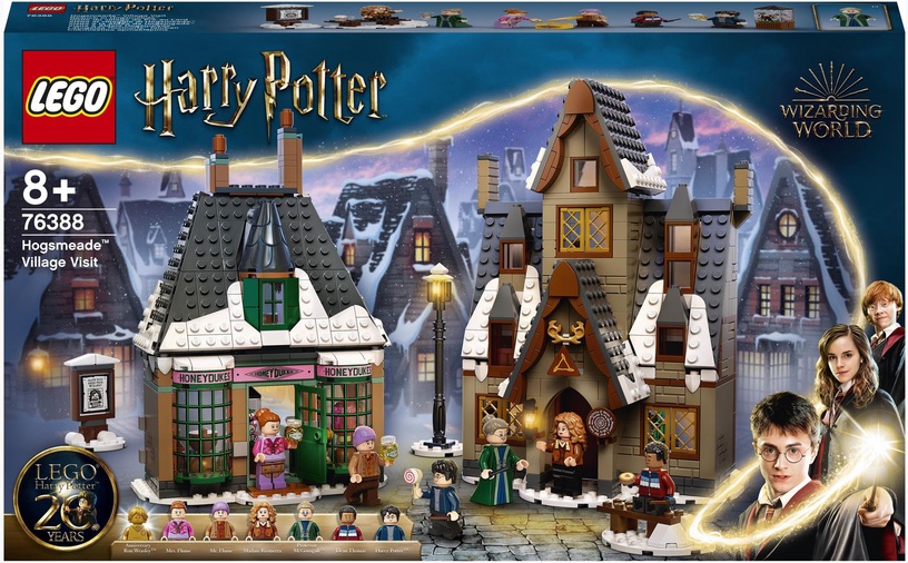 Конструктор LEGO Harry Potter Визит в деревню Хогсмид 76388, 851 шт.