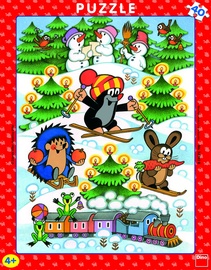 Пазл Dino Winter Fun, 40 шт.