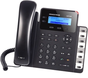 VoIP telefons Grandstream GXP1628, melna