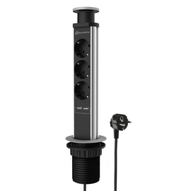 Pikendusjuhe tower 3G1.5 2m 3P+2USB