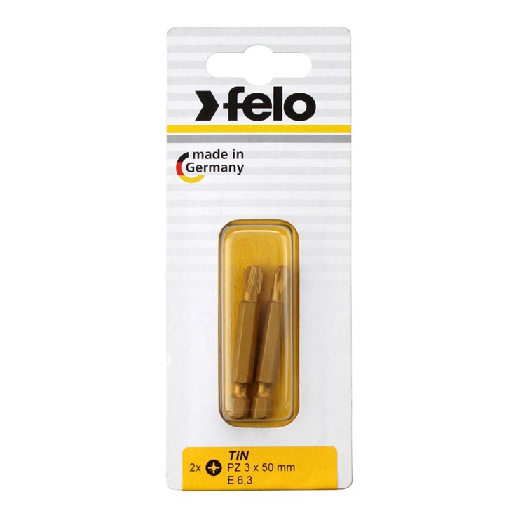 Kruvikeeraja otsikute komplekt Felo 03103567, PZ3, 50 mm, 2 tk