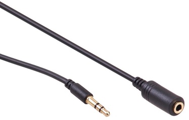 Maclean Cable 3.5mm / 3.5mm Black 1m