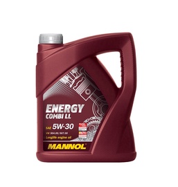 Automobilio variklio tepalas Mannol Energy Combi LL, 5W-30, 5 l