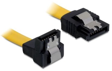 Laidas Delock SATA 7-pin male, SATA 7-pin male, 0.5 m, geltona