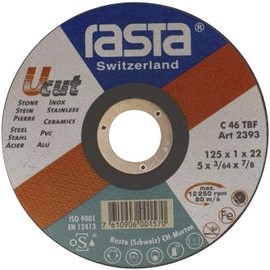 Шлифовальный диск, 125 мм x 1 мм x 24 мм