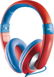 Ausinės Trust Sonin Kids Red/Blue