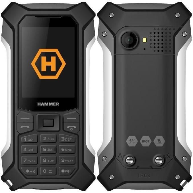 Mobilais telefons MyPhone Hammer Patriot, melna, 32MB/64MB