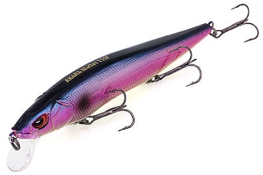 Vobleris Akara Mullet 110F-A79, 11 cm, 10 g, dzeltena/violeta