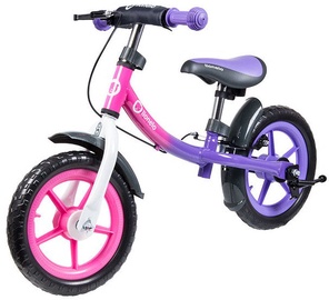 Vaikiškas dviratis Lionelo Balance Bike DAN PLUS Pink