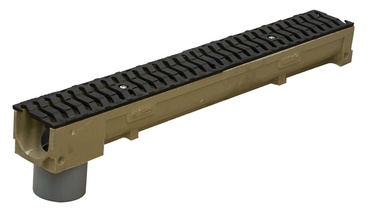 Дренаж Self su Ø 110 mm vamzdžiu Stora Drain, B 125, 100 см x 12.5 см x 10 см