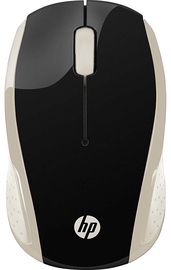 Kompiuterio pelė HP 200 Silk Gold, bevielė, optinė