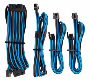 Corsair Premium Individually Sleeved PSU Cables Starter Kit Type 4 Gen 4 Blue/Black