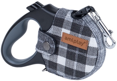 Siksna Amiplay London, pelēka, 5 m
