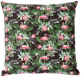 Декоративная подушка Home4you Summer Flamingo, 450 мм x 450 мм
