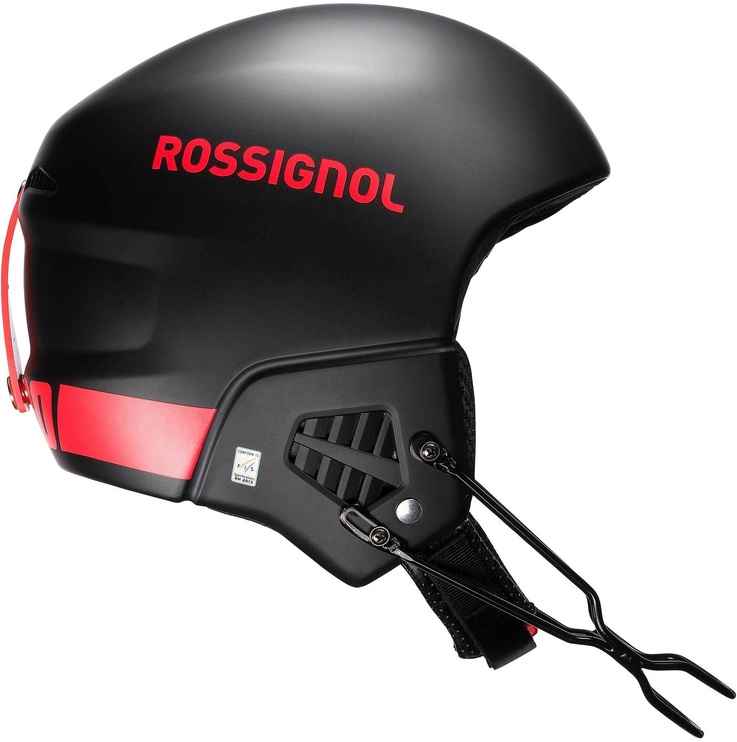 Slidinėjimo šalmas Rossignol Hero 7 Fis Impacts, juodas, 61 cm