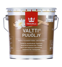Medienos aliejus Tikkurila Valtti Puuöljy, 2.7 l