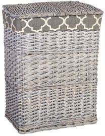 Home4you Laundry Basket Max 1 45x33xH59cm Grey