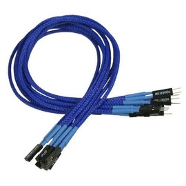 Nanoxia Extension Cable For Power/Reset 30 cm Blue