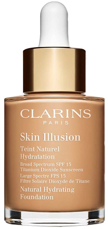 Tonuojantis kremas Clarins Skin Illusion Natural Hydrating SFP15 111 Auburn, 30 ml