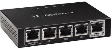 Rūteris Ubiquiti EdgeRouter X ER-X, melna