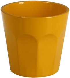 Verners Picardie Flower Pot Yellow 14cm