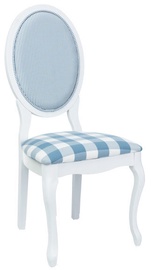 Стул для столовой Signal Meble LV-SC White/ Light Blue, 1 шт.
