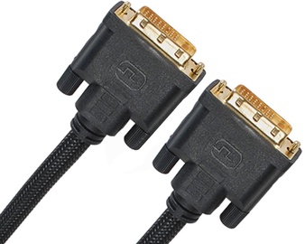 Провод Brackton Cable DVI-D to DVI-D, черный, 3 м