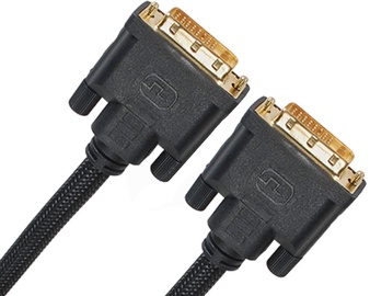 Vads Brackton Cable DVI-D to DVI-D, melna, 3 m