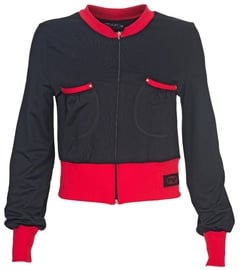 Džemperi Bars, melna/sarkana, XL