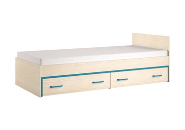 ML Meble Bonti 15 Bed Turquoise
