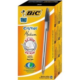 Ручка Bic Cristal, прозрачный, 50 шт.