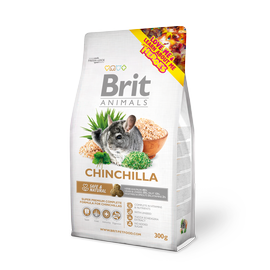 Корм для грызунов Brit Chinchila Complete, для шиншилл, 0.3 кг