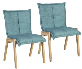 Стул для столовой Home4you Razor Blue, 2 шт.
