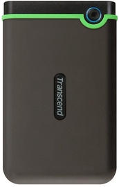 Cietais disks Transcend StoreJet M3S, HDD, 1 TB, pelēka