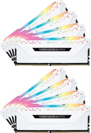 Corsair Vengeance RGB Pro White Series 64GB 3200MHz CL18 DDR4 KIT OF 8 CMW64GX4M8X3600C18W