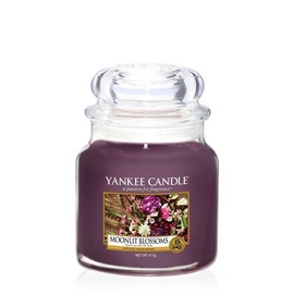 Ароматическая свеча Yankee Candle Medium Jar Candle Moonlit Blossoms, 411 г, 90 h