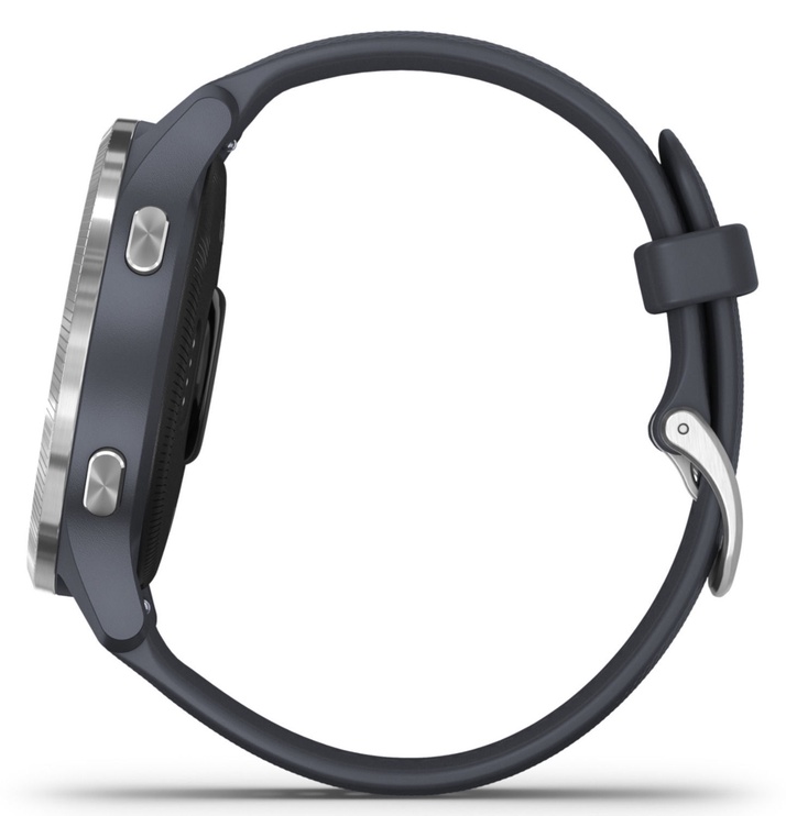 Умные часы Garmin Venu Black Slate Grey, синий/серый