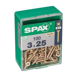 PUIDUKRUVI SPAX KOLLANE 3X25 100 TK