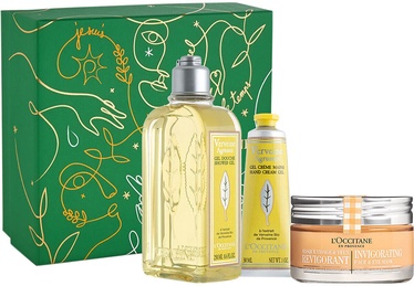 Komplekts L´Occitane Verveine Agrumes Detox Noel, 280 ml, 3 gab.