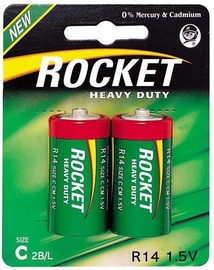 Baterijas Rocket, C, 1.5 V, 2 gab.