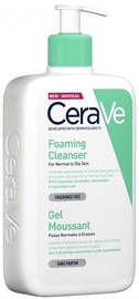 Очищающее средство для лица Cerave Foaming Facial Cleanser, 1000 мл, для женщин