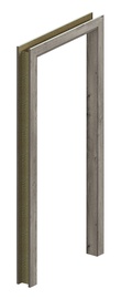 Ukseleng, 210.8 cm x 84.4 cm x 12 cm, vasakpoolne, siberi tamm