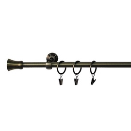 Viengubo karnizo komplektas Domoletti LK1802/I, 300 cm, Ø 19 mm