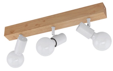 Eglo Townshend 3 Spotlight 3x60W E27 Brown/White
