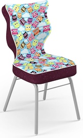 Детский стул Entelo Solo Size 3 ST32 Purple/Owls, 330x310x695 мм
