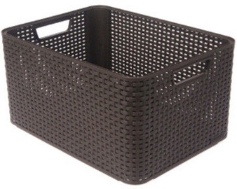 Curver Rattan Style Box L Brown