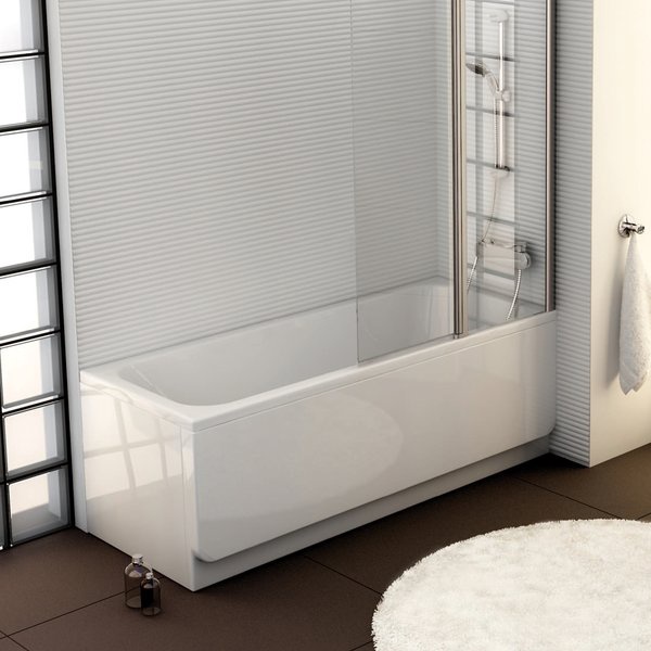 Панель для ванной Ravak Chrome CZ74130A00, 75 см x 3 см x 56.5 см
