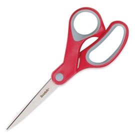 3M Scotch Multi-Purpose Scissors 18cm Red/Grey 1427